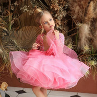 ROBE-CEREMONIE-FILLE - Delphine-rose