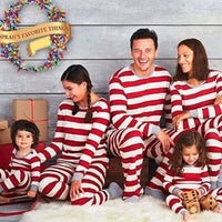 pyjama noel famille -rouge et blanc
