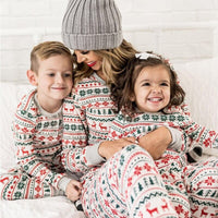 Pyjama Noel- Blanc - Chez Mamie GiGi