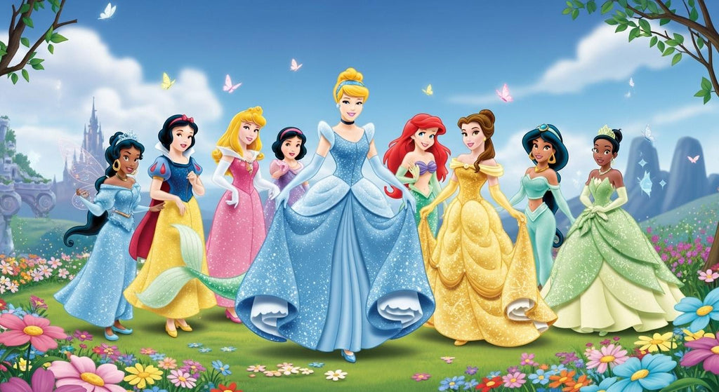 comment s'appelle les princesses de Walt Disney ?