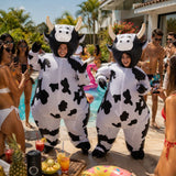 Deguisement vache gonflable
