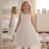 Robe Demoiselle d'honneur fillette - Margerite