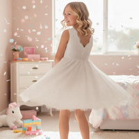 Robe Demoiselle d'honneur fillette - Margerite