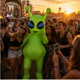 deguisement gonflable alien