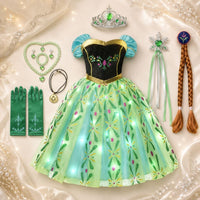 Robe Anna reine des neiges