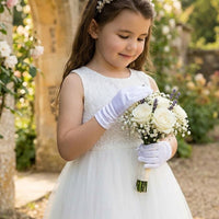 Gants de cérémonie en satin 