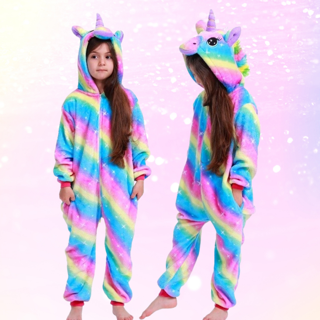 Pyjama licorne Arc en ciel Chez Mamie Gigi