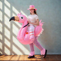 Deguisement Gonflable-Flamant Rose