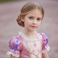 Robe de princesse Raiponce - Chez Mamie GiGi