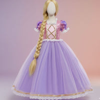 Robe de princesse Raiponce pour enfant Robe de princesse Raiponce pour enfant