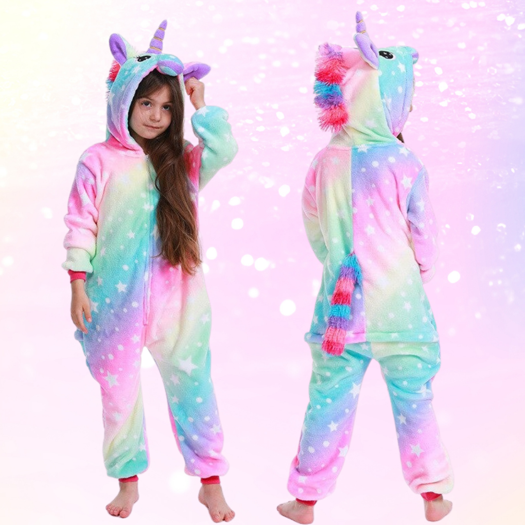 Pyjama licorne Arc en ciel Chez Mamie Gigi