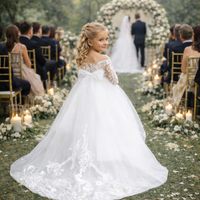 Robe demoiselle d'honneur fillette -Sandra