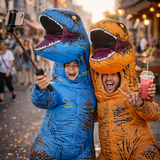Déguisement dinosaure gonflable