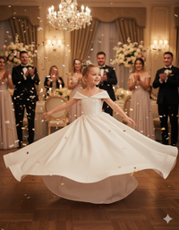 Robes fillette mariage - jade