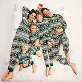 Pyjama noel famille - Vert