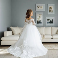 Robe demoiselle d'honneur fillette -Sandra