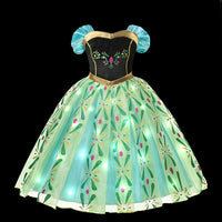 Robe Anna reine des neiges