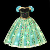 Robe Anna reine des neiges