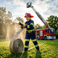 Déguisement de pompier-Bleu