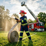 Déguisement de pompier-Bleu