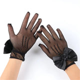 Gant dentelle noir