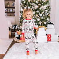 pyjama noel fille-flocon