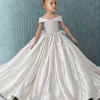 Robes filette mariage - blanche