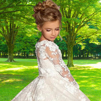 robe blanchette fillette- marion