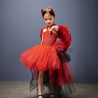 deguisement halloween file -petit diable - Chez Mamie GiGi