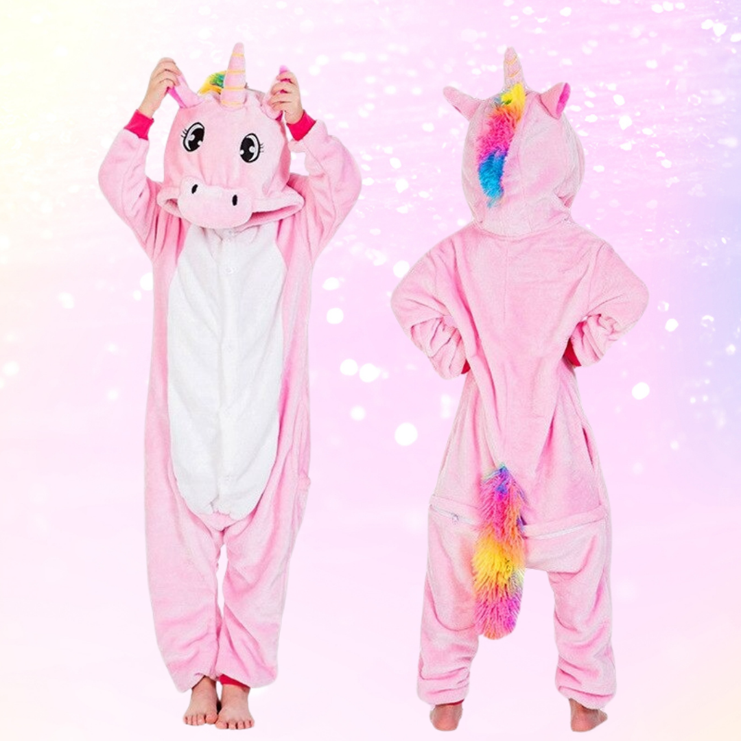 Pyjama licorne discount rose