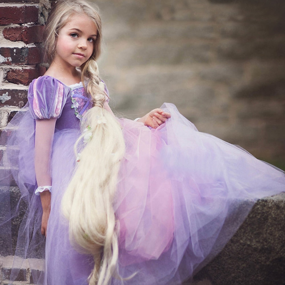 Robe Princesse Bébé Fille Ailes D'Anges