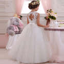 Robe D'été Princesse Pour Fille - Mousseline Plissée, Sans Manches - Pour Mariage, Cérémonie, Fête - Tailles 6 à 16 Ans (âge Indicatif) - 9